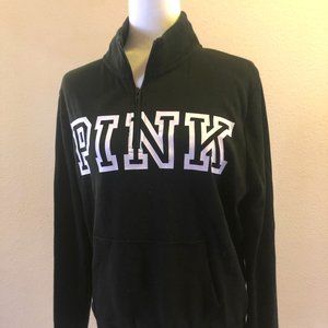 Victoria Secret PINK Half zip crewneck jacket